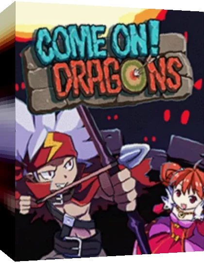 Come On! Dragons — box-3D (EU)