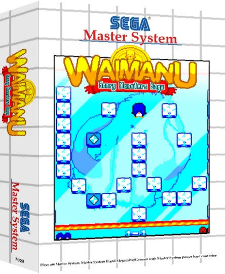 Waimanu - Scary Monsters Saga — box-3D (SS)