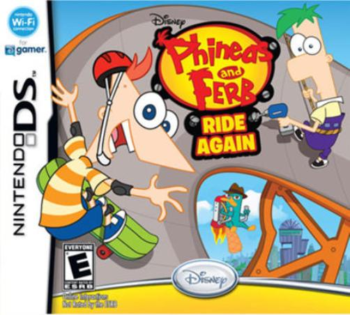 Phineas and Ferb - Ride Again box art