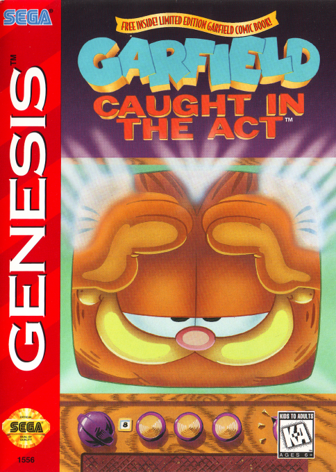 Garfield - Caught In The Act box art