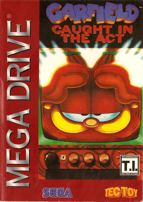 Garfield - Caught In The Act — box-2D (BR)