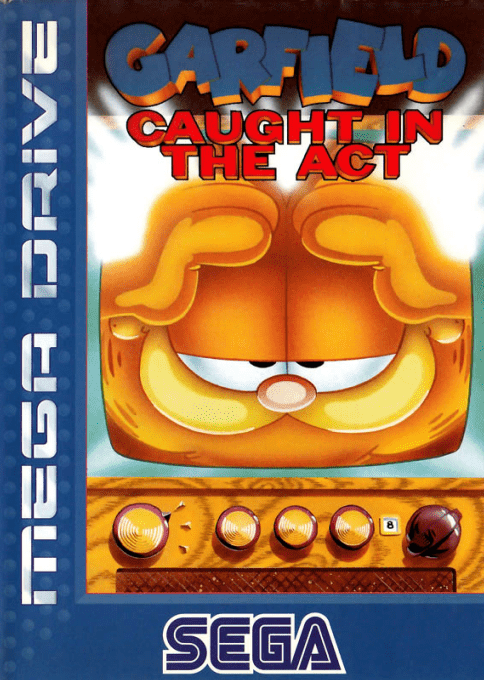 Garfield - Caught In The Act — box-2D (EU)