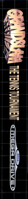 Grandslam - The Tennis Tournament '92 — box-2D-side (EU)