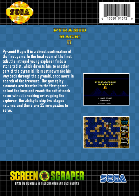 Pyramid Magic 2 — box-2D-back (SS)