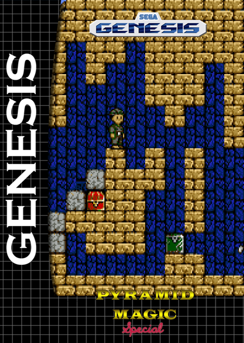 Pyramid Magic Special — box-2D (SS)