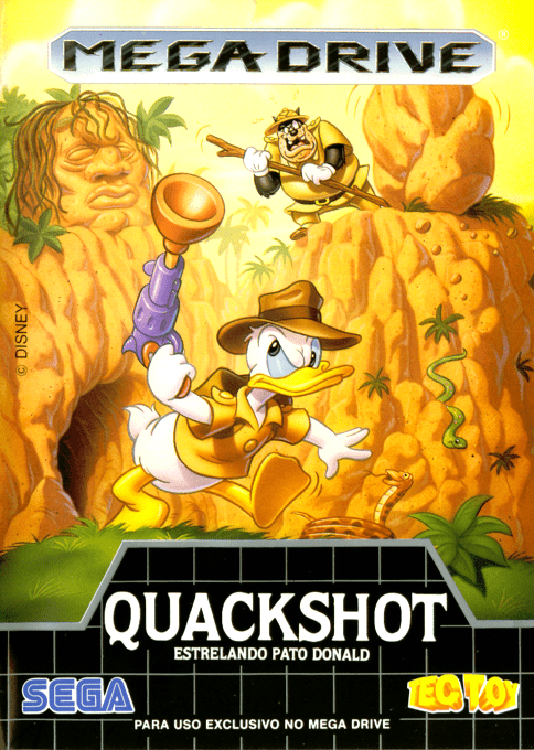 QuackShot Starring Donald Duck — box-2D (BR)