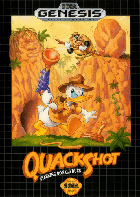 QuackShot Starring Donald Duck box art