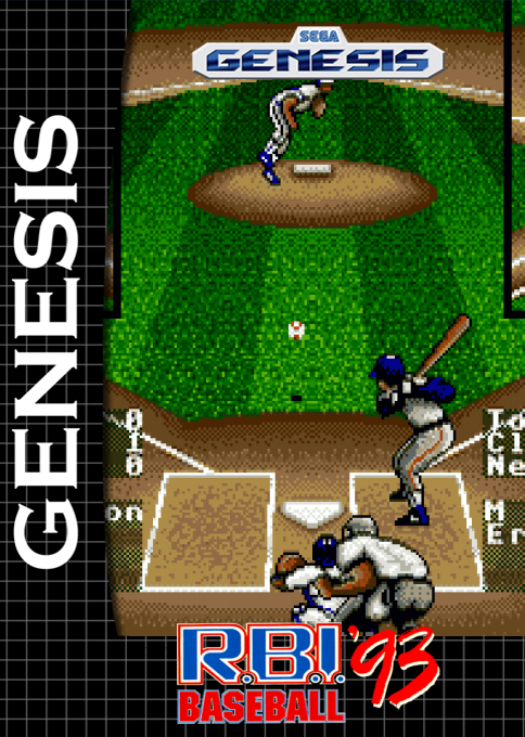 R.b.i. Baseball '93 — box-2D (SS)