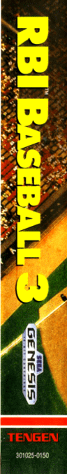 R.b.i. Baseball 3 — box-2D-side (US)