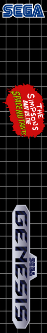 Simpsons - Bart Vs. The Space Mutants, The — box-2D-side (SS)