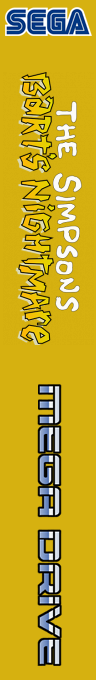 Simpsons - Bart's Nightmare, The — box-2D-side (SS)