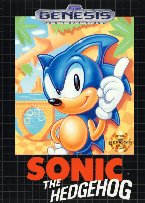 Sonic The Hedgehog box art