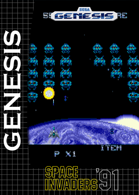 Space Invaders '91 — box-2D (SS)
