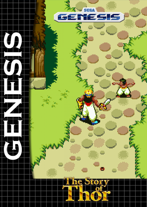 Story Of Thor - A Successor Of The Light, The — box-2D (SS)