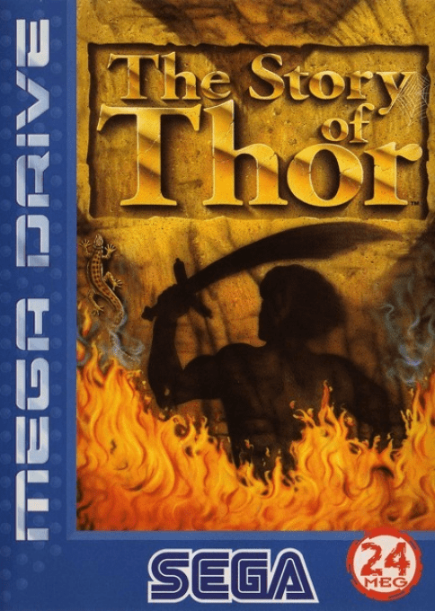 Story Of Thor - A Successor Of The Light, The — box-2D (UK)