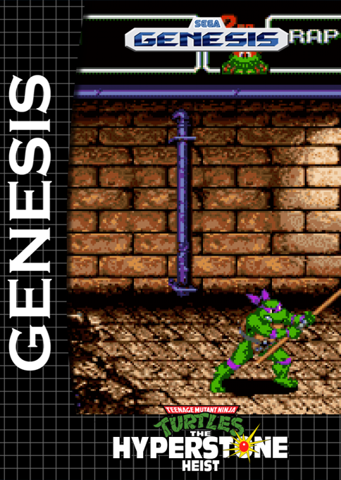 Teenage Mutant Ninja Turtles - The Hyperstone Heist — box-2D (SS)