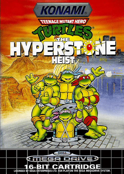 Teenage Mutant Ninja Turtles - The Hyperstone Heist — box-2D (EU)