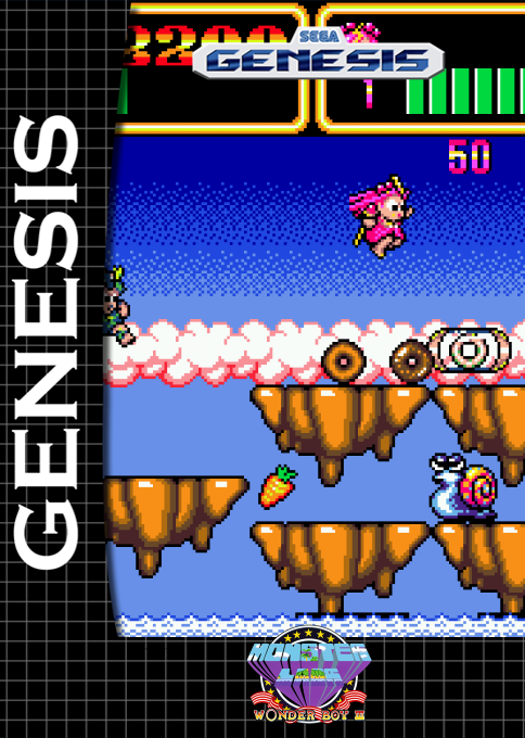 Wonder Boy 3 - Monster Lair — box-2D (SS)
