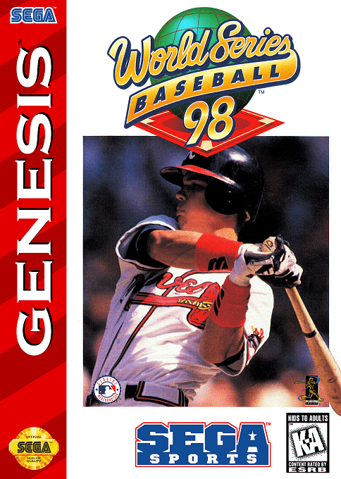 World Series Baseball 98 box art