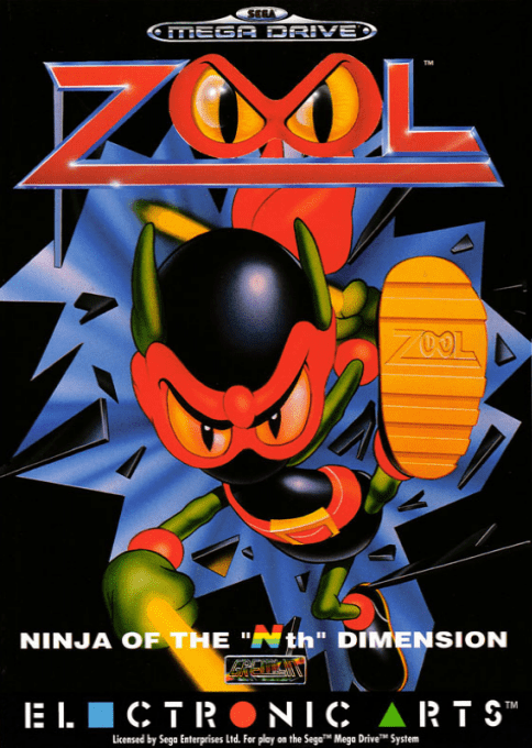 Zool - Ninja of the “Nth” Dimension — box-2D (EU)