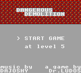 Dangerous Demolition — sstitle (WOR)