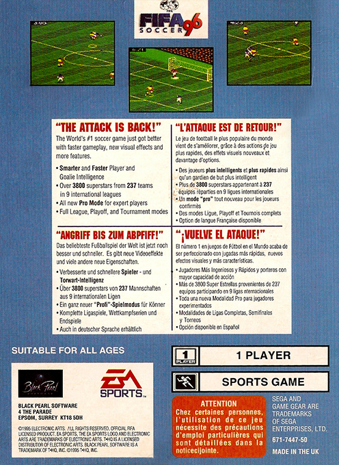 FIFA Soccer 96 — box-2D-back (EU)