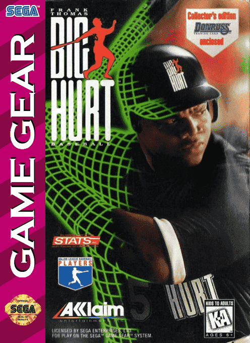 Frank Thomas Big Hurt Baseball box art
