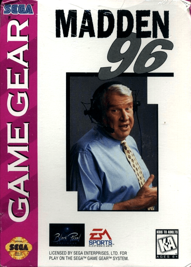Madden 96 box art