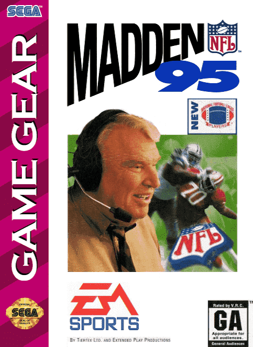 Madden Nfl 95 box art