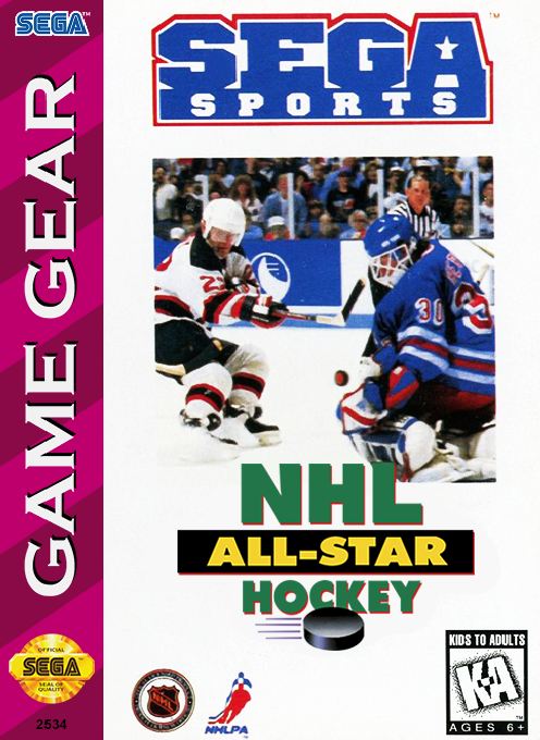 NHL All-Star Hockey box art