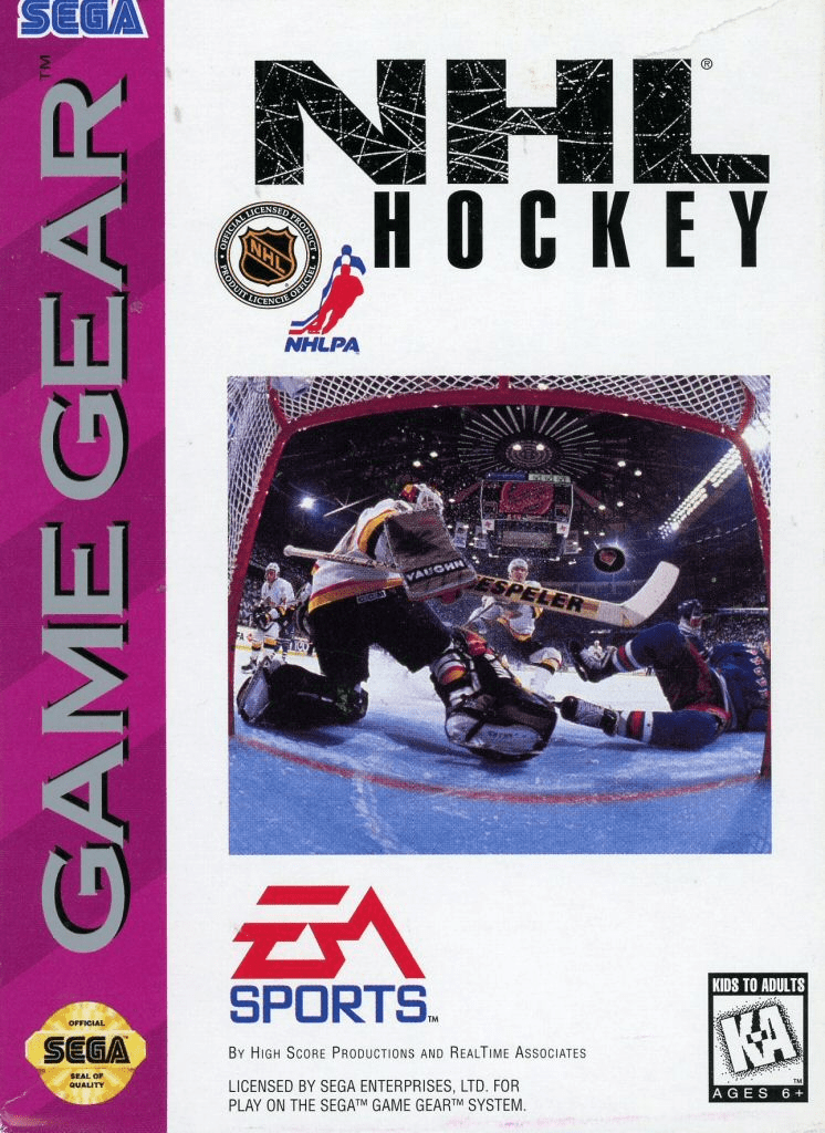 NHL Hockey box art