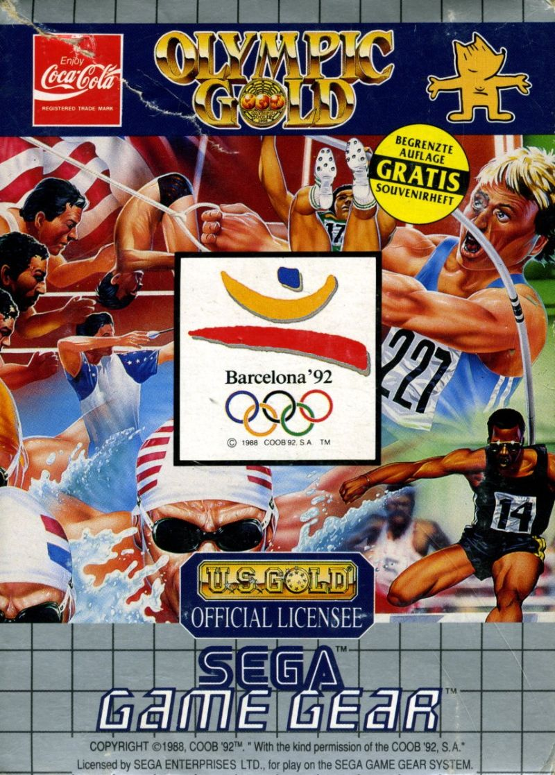 Olympic Gold — box-2D (DE)
