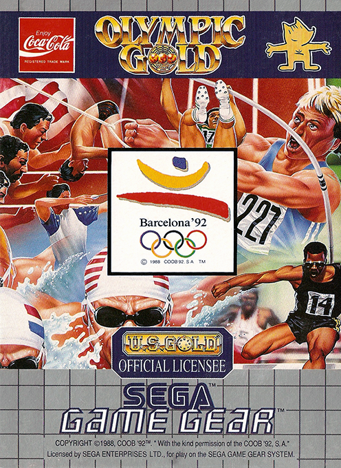 Olympic Gold — box-2D (EU)