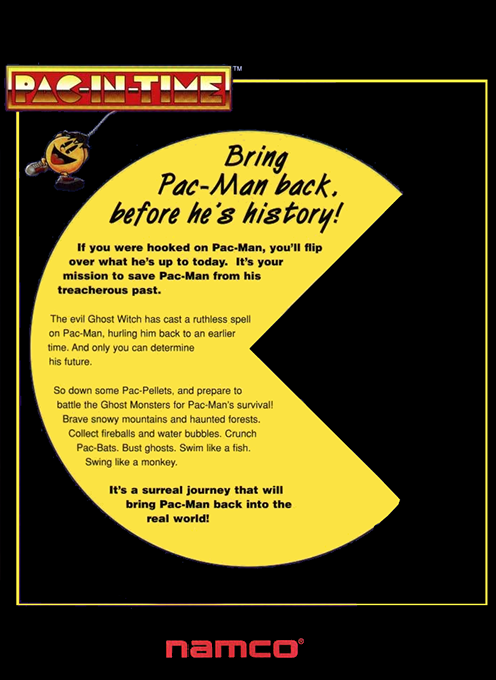 Pac-in-time — box-2D-back (US)