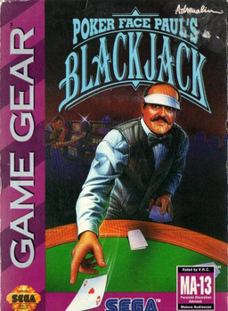 Poker Faced Paul's Blackjack box art