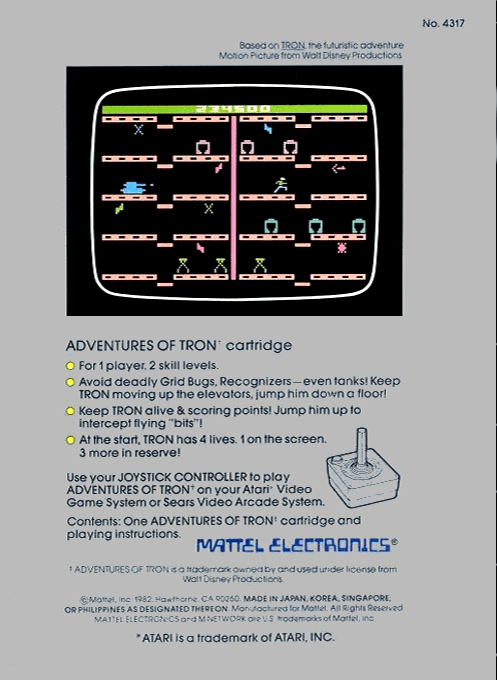 Adventures On Gx-12 — box-2D-back (US)