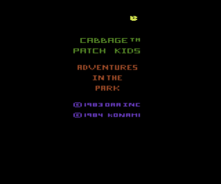 Cabbage Patch Kids - Adventures In The Park — sstitle (WOR)