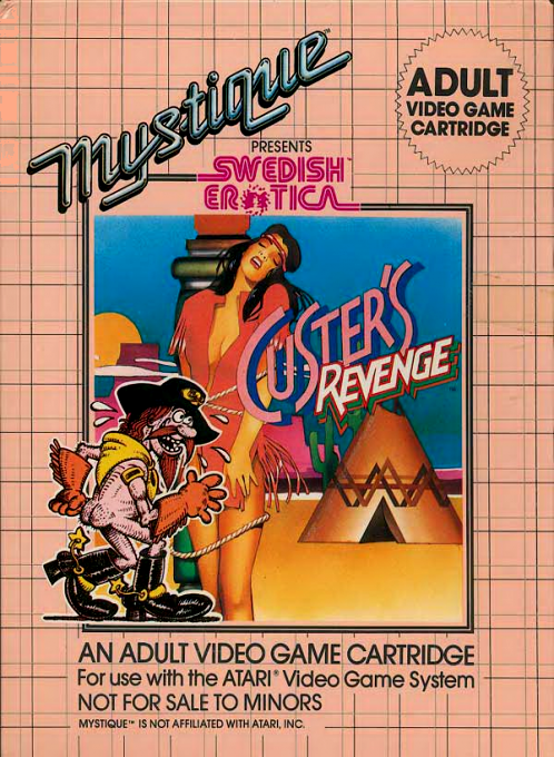 Custer's Revenge box art