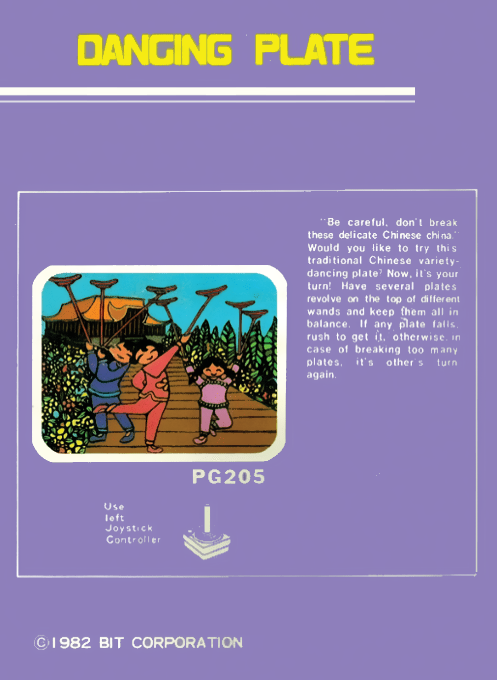 Dancing Plate — box-2D-back (EU)