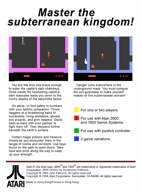 Dark Chambers — box-2D-back (US)