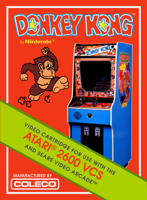 Donkey Kong box art