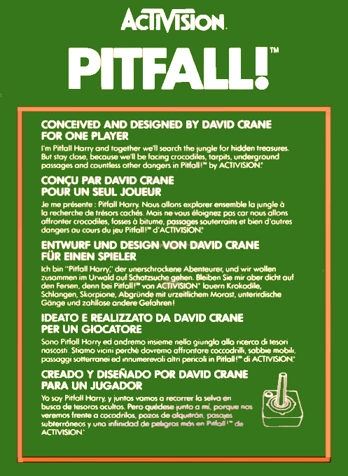 Pitfall! — box-2D-back (EU)