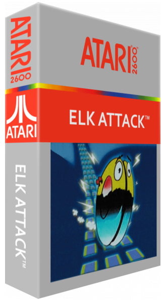 Elk Attack — box-3D (US)