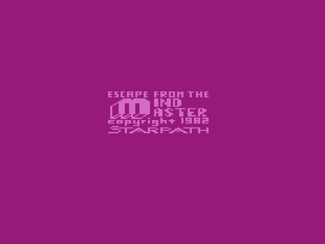 Escape from the Mindmaster — sstitle (WOR)