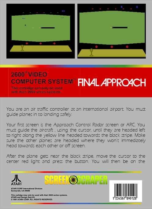 Final Approach — box-2D-back (SS)