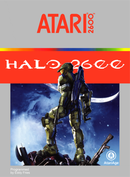 Halo 2600 box art