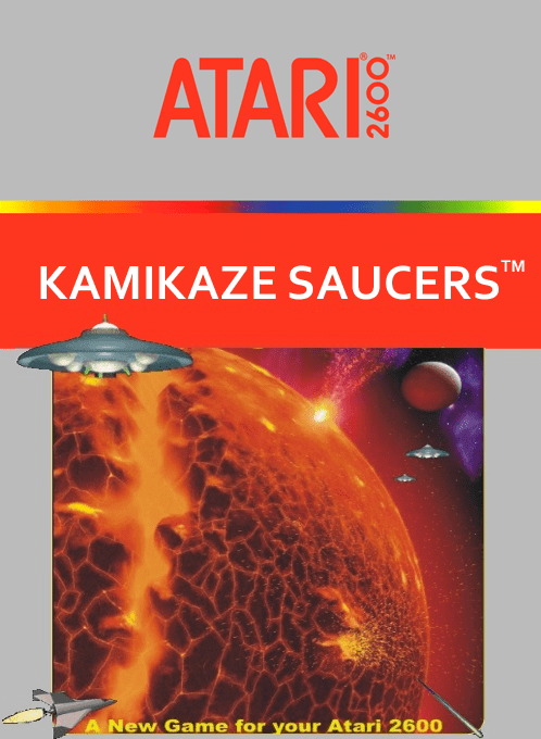 Kamikaze Saucers box art