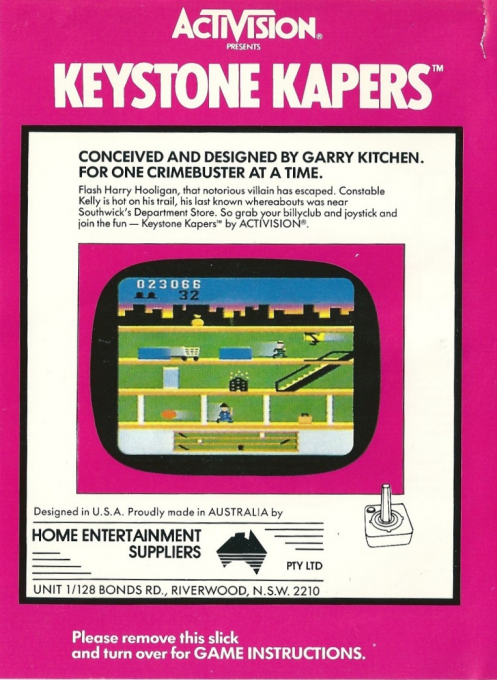 Keystone Kapers — box-2D-back (AU)