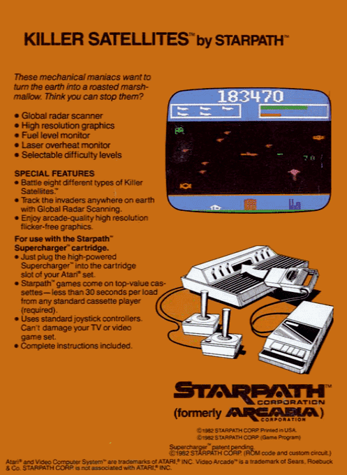 Killer Satellites — box-2D-back (US)