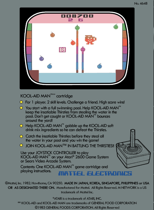 Kool-aid Man — box-2D-back (US)